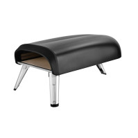 Forno per Pizza a Gas in Alluminio + Pala pizza Pietra refrattaria Termometro