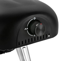 Forno per Pizza a Gas in Alluminio + Pala pizza Pietra refrattaria Termometro