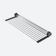 Scolapiatti da Appoggio per lavello | Pieghevole | Acciaio Inossidabile