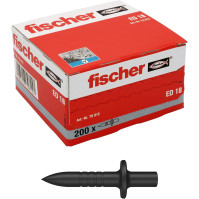 Fischer Chiodo a Incastro, Grigio, 18 mm