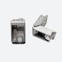 Squadretta Meccanica Filettata in alluminio 1177F DX/SX