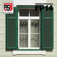 FERMA PERSIANA CON MOLLA INOX BLOCCA FERMAPERSIANA FERMAIMPOSTA FERRO UNIVERSALE